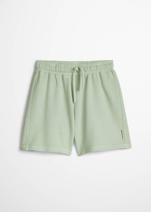 TEENS-GIRLS Sweatshorts Green in front view