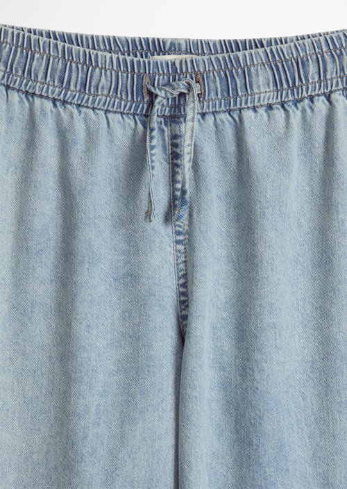 TEENS-GIRLS trousers — Light Blue Denim (alternate view)