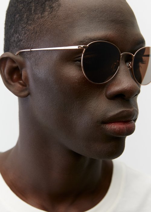 Unisex sunglasses — Gold