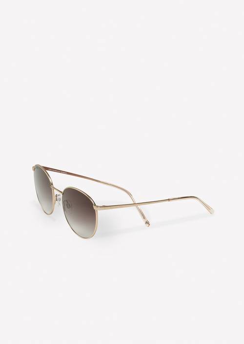 Unisex-Sonnenbrille Gold - Produkt Bild 2
