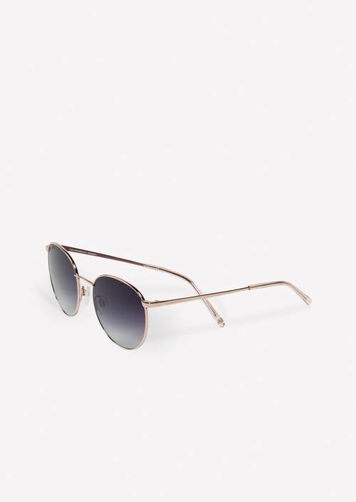 Unisex-Sonnenbrille Gold - Produkt Bild 2