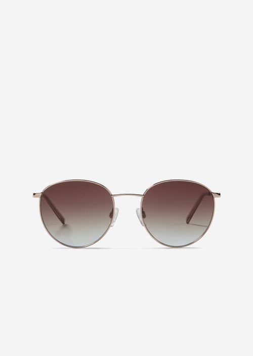 Unisex sunglasses — Gold