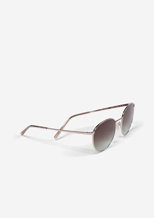 Unisex-Sonnenbrille Gold - Produkt Bild 2