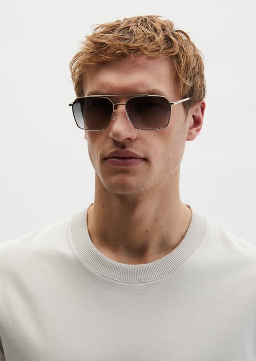 Men's sunglasses — Gold