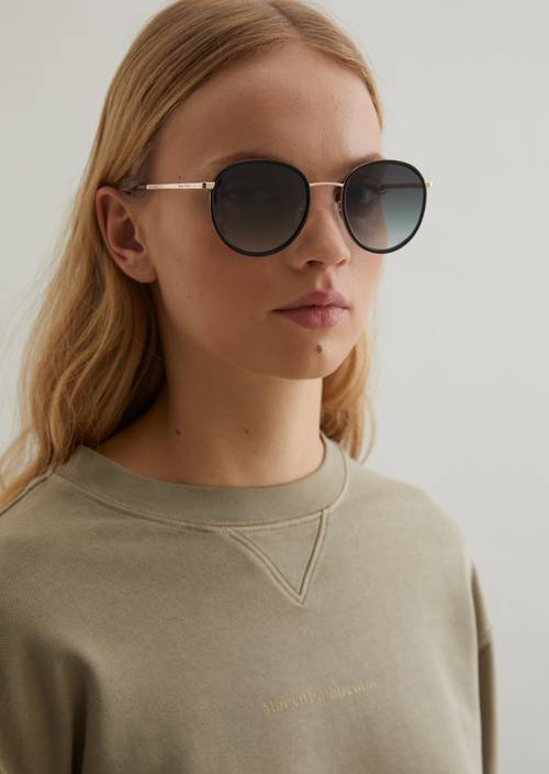 Damen-Sonnenbrille Black - Produkt Bild 2