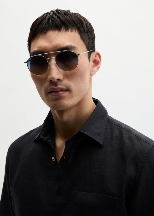 Unisex sunglasses — Metal