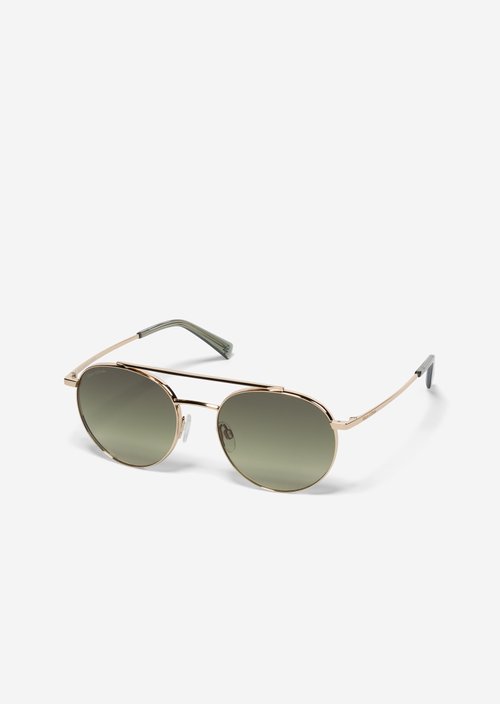 Unisex sunglasses — Gold (alternate view)
