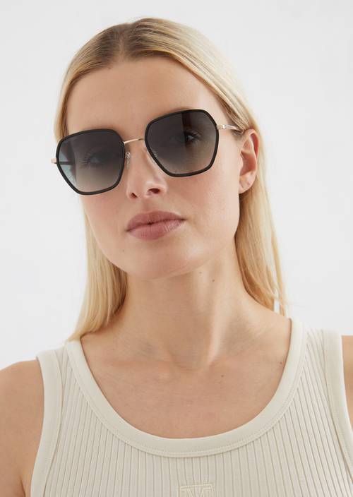 Damen-Sonnenbrille Black - Produkt Bild 2