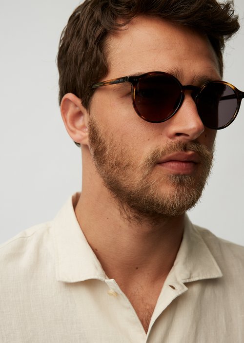 Unisex sunglasses — Brown