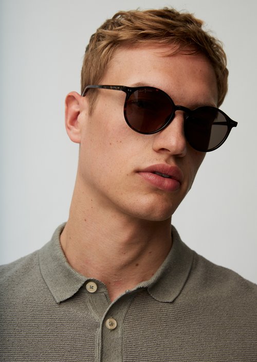 Unisex sunglasses — Brown