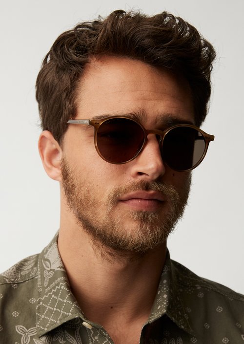 Unisex sunglasses — Brown
