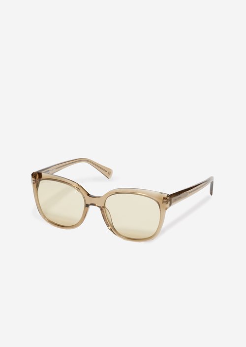 Unisex sunglasses — Brown