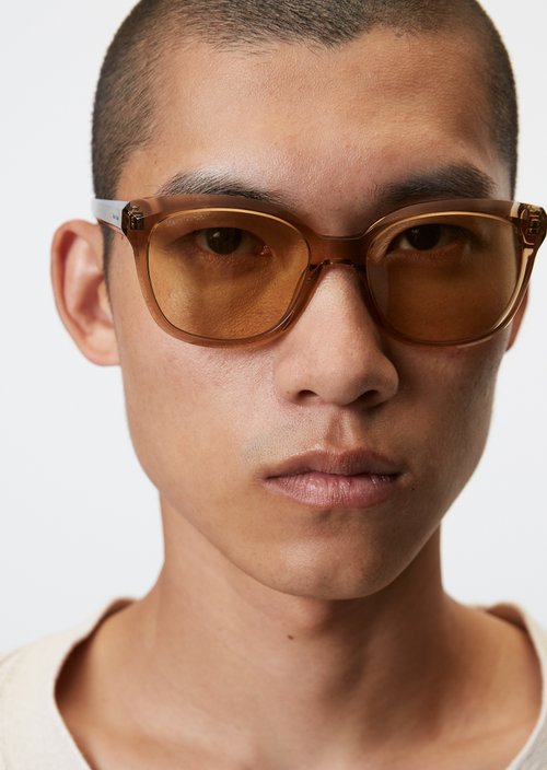 Unisex sunglasses — Brown