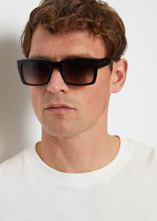 Unisex sunglasses — Brown