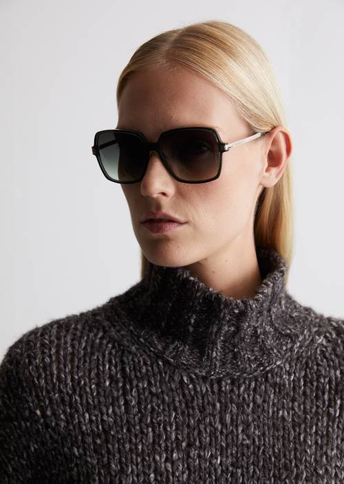 Damen-Sonnenbrille Black - Produkt Bild 2