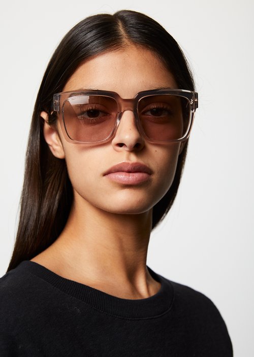 Unisex sunglasses — Brown