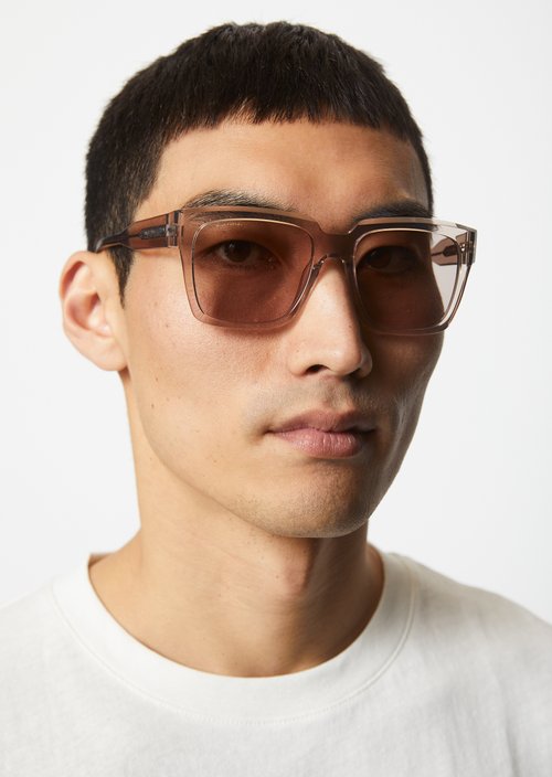 Unisex sunglasses — Brown