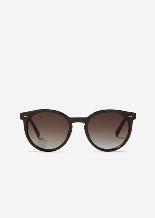 Unisex sunglasses — Brown