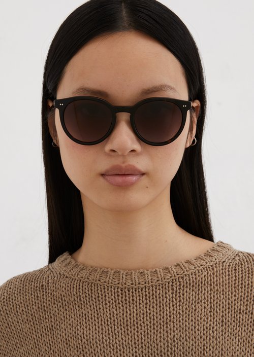 Unisex sunglasses — Brown