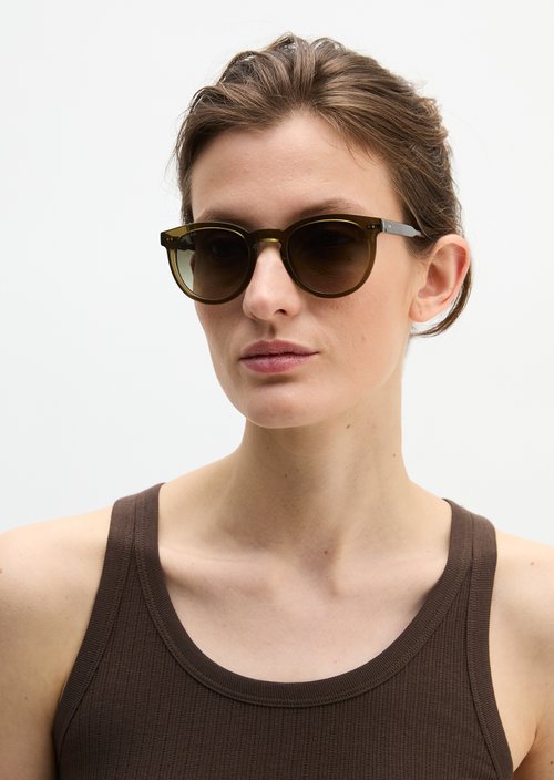 Unisex sunglasses — Green