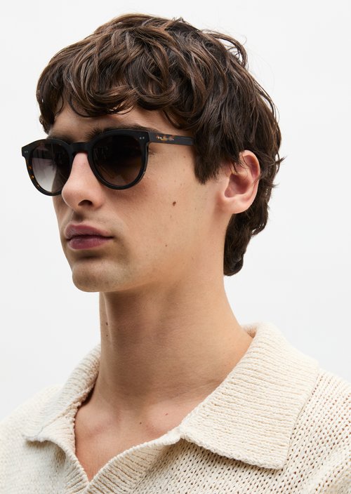 Unisex sunglasses — Brown