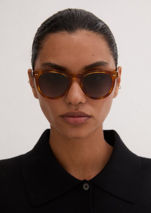 Unisex sunglasses — Brown