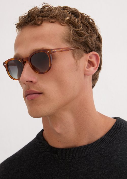Unisex sunglasses — Brown