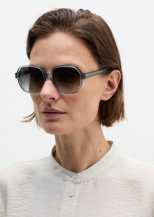 Women's sunglasses — Green