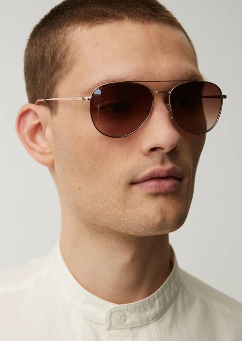 Unisex sunglasses Gold - Product image 2