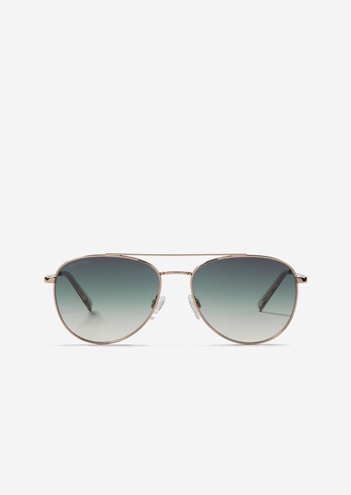 Unisex sunglasses — Gold