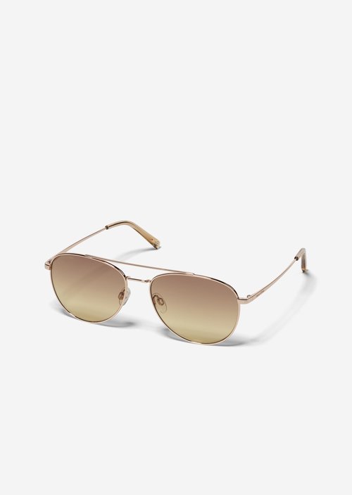 Unisex sunglasses — Gold (alternate view)