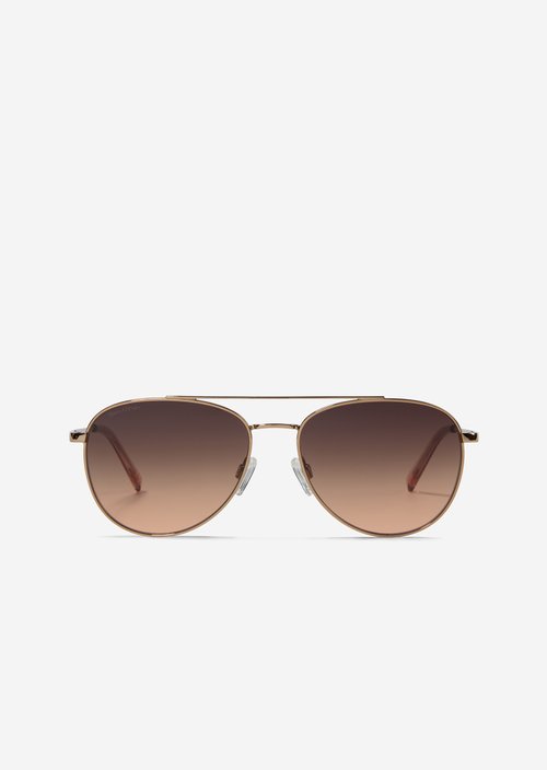 Unisex sunglasses — Brown