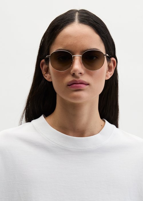 Unisex sunglasses — Gold
