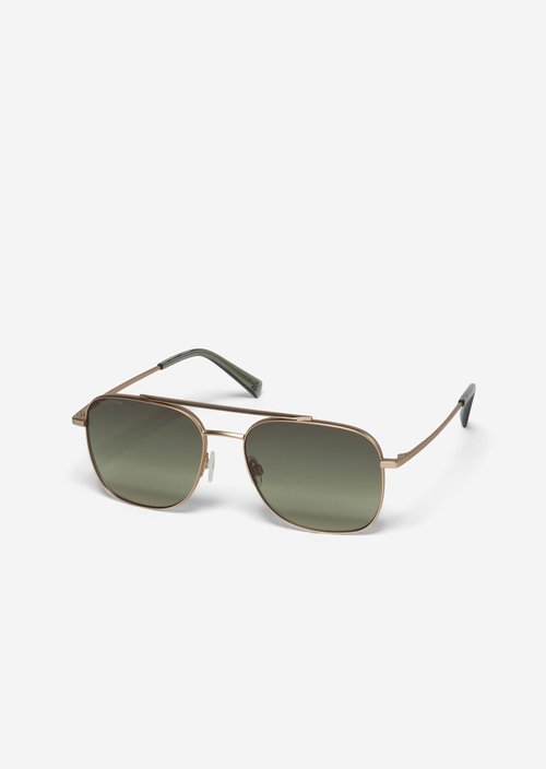 Unisex sunglasses — Gold (alternate view)