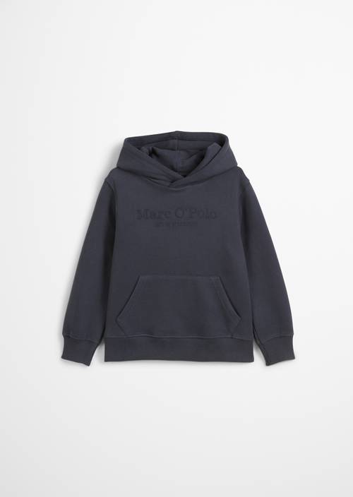 Mikina s logem KIDS-UNISEX Dark Navy v předním pohledu