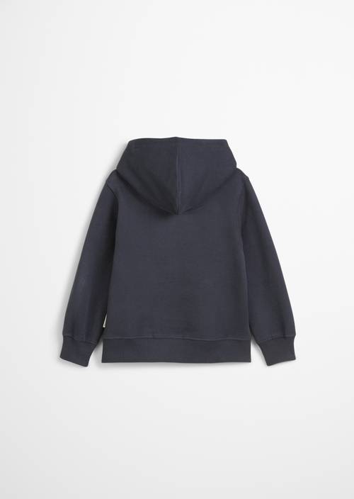 Mikina s logem KIDS-UNISEX Dark Navy v zadním pohledu