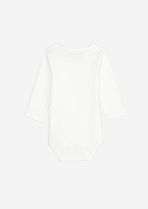 BABYS-UNISEX Body White Cotton en vue de dos
