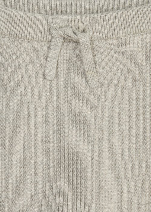 UNISEX-BABYS trousers — Greige Mel.