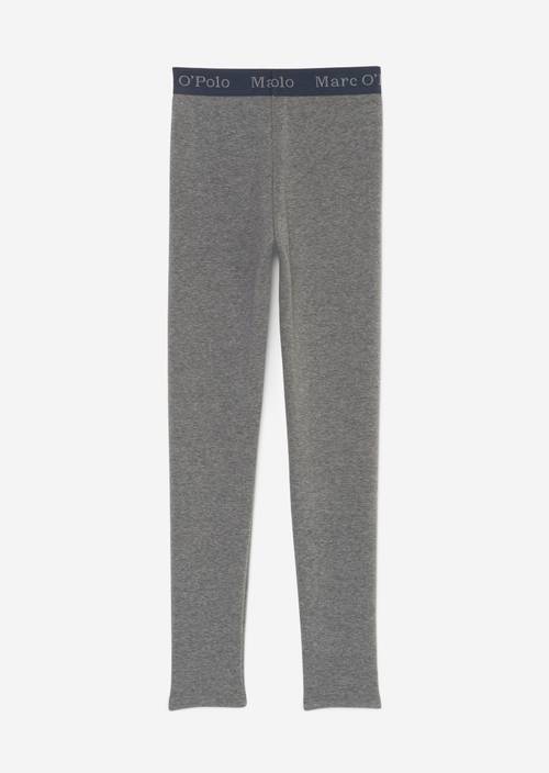TEENS-GIRLS Thermoleggings Grey Denim in Rückansicht