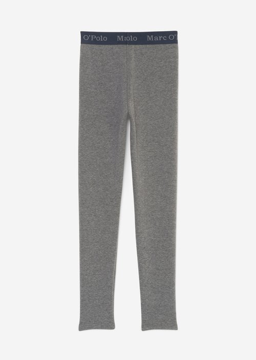 TEENS-GIRLS thermal leggings — Grey Denim