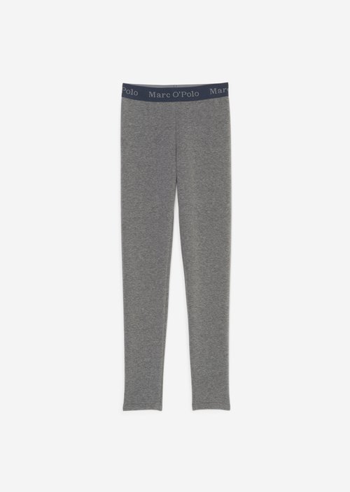 KIDS-GIRLS thermal leggings — Grey Denim