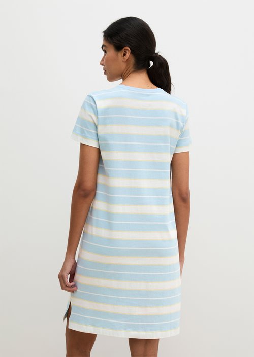 Lounge dress — Niagara Mist Stri