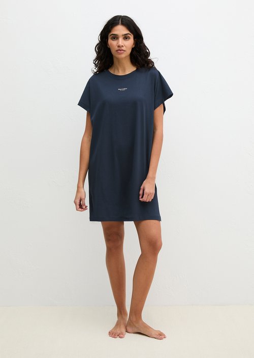 Short lounge shirt — Dark Navy Q898