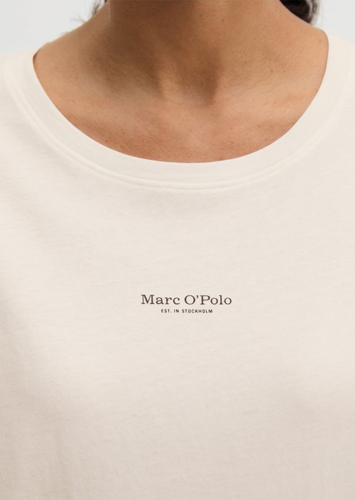 Long-sleeved lounge shirt — White Cotton Q152