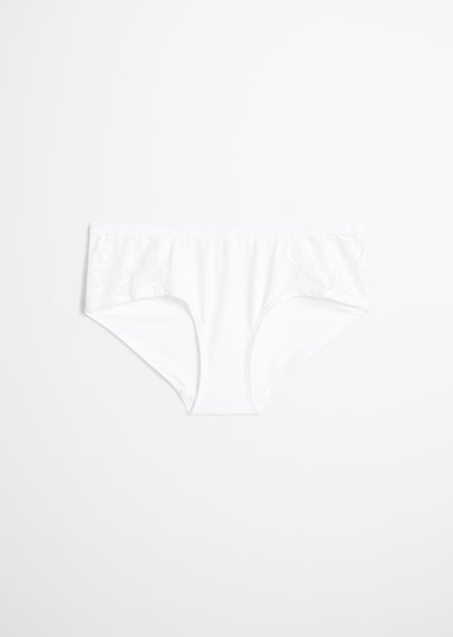 Hipster panty — White