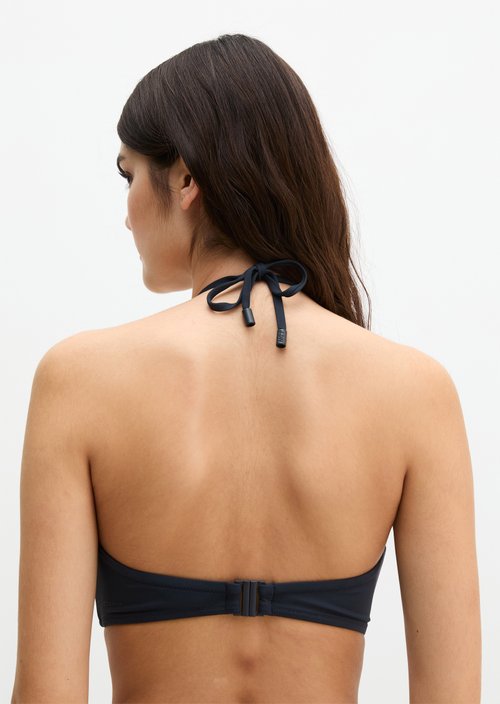 Bandeau bikini top — Dark Navy Q898
