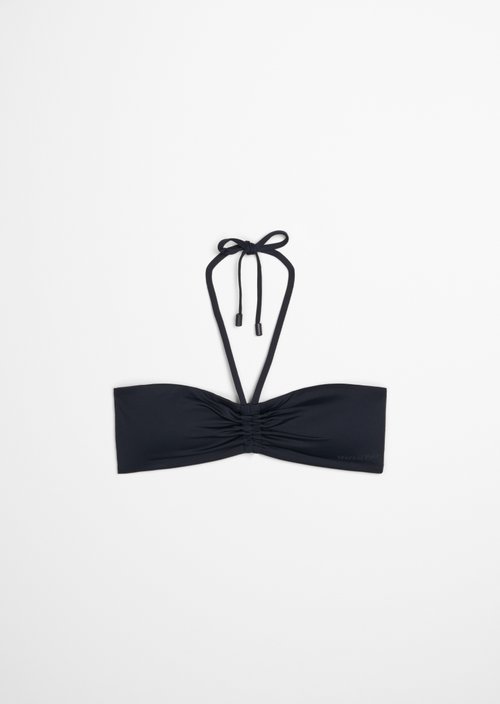 Bandeau bikini top — Dark Navy Q898