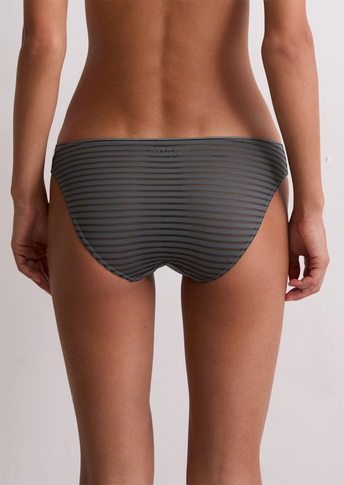 Slip — Grey Pinstripe