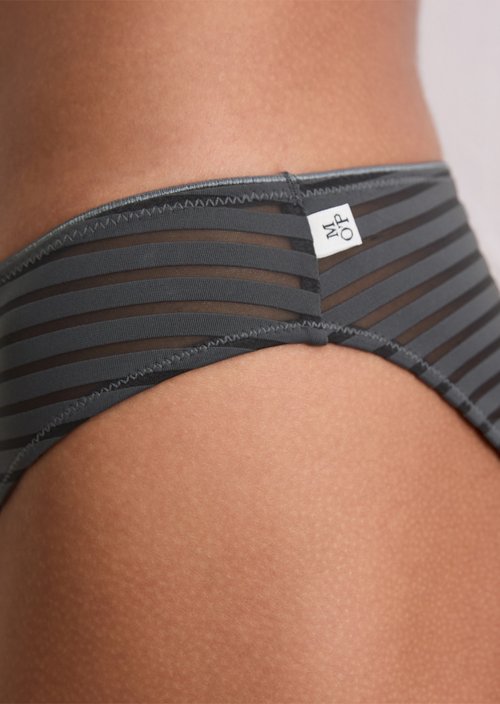 Slip — Grey Pinstripe