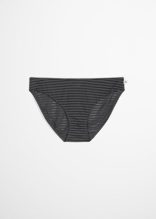 Slip — Grey Pinstripe